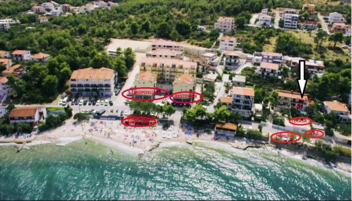 Villa Fjaba - By The Sea - With The Big Terraces & Great Sea View Трогир Экстерьер фото