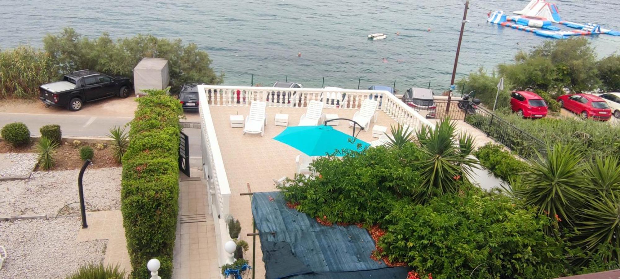 Villa Fjaba - By The Sea - With The Big Terraces & Great Sea View Трогир Экстерьер фото